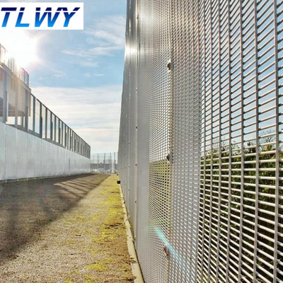 Линия периметр Anping TLWY аэропорта столба 60*2mm ограждая высокий уровень безопасности