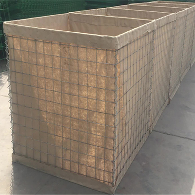Военный защитительный бастион 1.5m×1.5m 1.5m×2m стены барьера Hesco