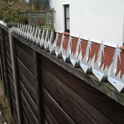 Шипы безопасностью стены длины 90mm колючки покрытия PVC для загородки покрывают 1m 1.25m 1.5m