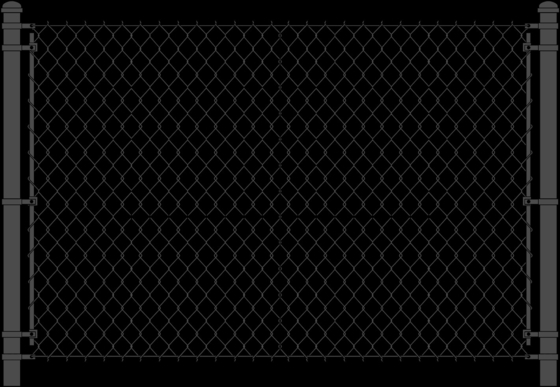 Горячая окунутая гальванизированная панель загородки звена цепи с круглым столбом