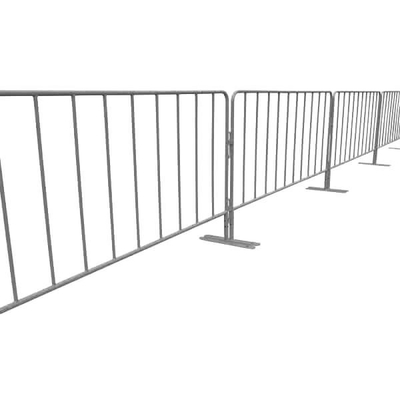 барьеры сдерживания толпы 1100X2500mm гальванизировали барьеры стального металла пешеходные