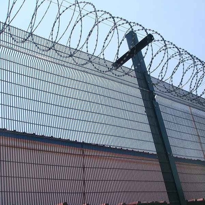 Сделайте 358 окунутых горячих водостойким загородки тюрьмы подъема сетки анти- гальванизированный