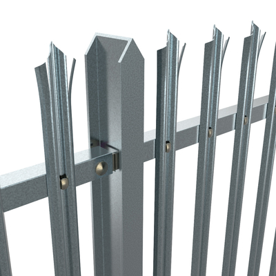 палисад загородки 2.0mm 3.0mm Steelway безопасный гальванизировал ограждать безопасности металла